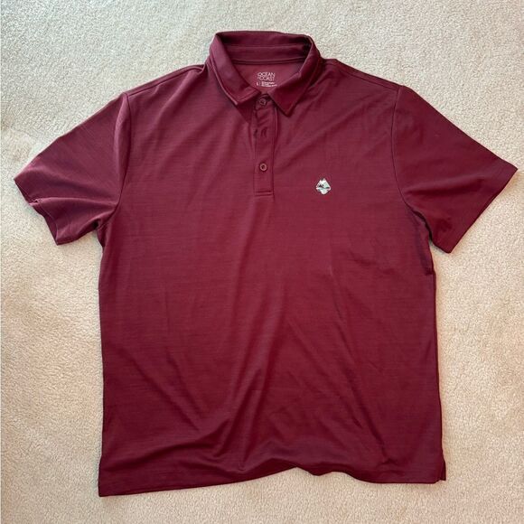 Men’s Ocean and Coast Collared Short Sleeve Polo L - Picture 1 of 3